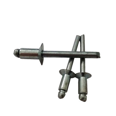 6.4mm de extremo abierto contra cabeza hundida Rivets ciegos en blanco para una fácil instalación de hierro