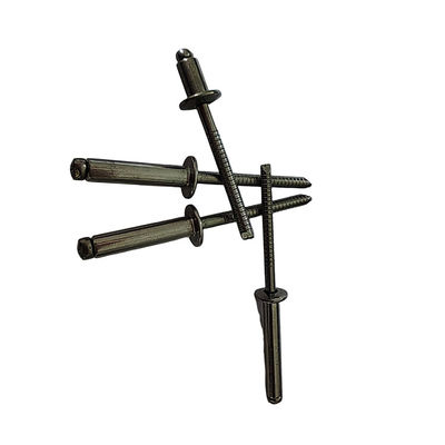 Cabeza redonda de acero inoxidable de alta resistencia asequible para remaches ciegos de extremo abierto de hierro