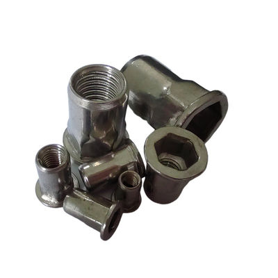 Industria general Noche de remache ciega de cabeza plana semihex duradera con alta capacidad de carga