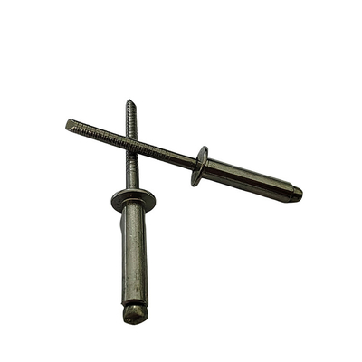 Cabeza redonda de acero inoxidable Rivet estándar Blanco 3.2 mm de extremo abierto Directo de alta resistencia