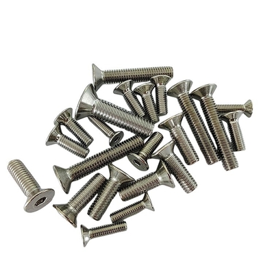 Acero inoxidable estándar DIN7991 cabeza plana de conexión hexagonal perno contraenchufe Allen perno de perno