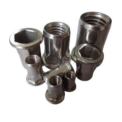 Acero inoxidable 304 8-18 Noca de remachado hexadecimal para muebles y una instalación más fácil