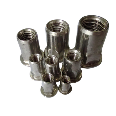 Nuca de remachado semi-hex metrica con rosca ciega con material estándar de acero inoxidable 304 8-18