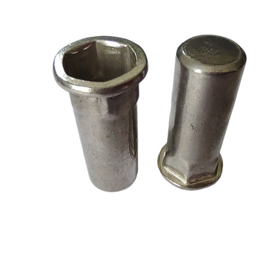 Nucleo de remachado semi-hex ciego con remachado para un cuerpo liso y limpio
