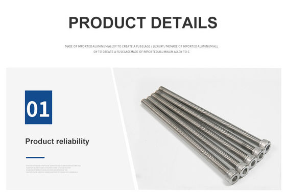 Sistema de medición métrico M3 M4 M5 M6 M8 Cubierta de cabeza hexagonal Parte de tornillo de auto-perforación