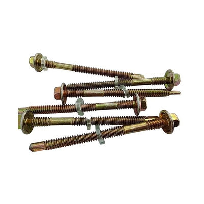 Óxido negro Hex cabeza de lavadora para perforación automática de chapa de metal para el rendimiento impermeable