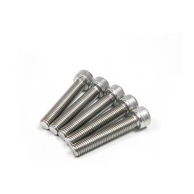 304 de acero inoxidable tornillos huecos Hexagonales interiores pernos de acabado Plain nada DIN912