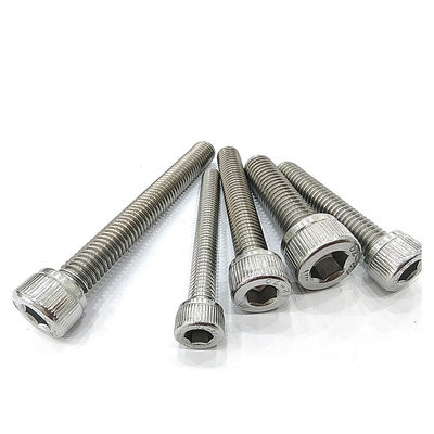 Acero inoxidable HEX estilo de cabeza Allen perno DIN912 para fijación fuerte y segura