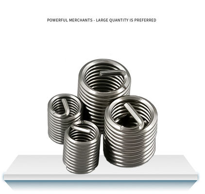 Titanio de plata M2 M2.5 M3 M3.5 M4 M5 M6 M8 Filamentos de alambre inserción de sujetadores para reparación