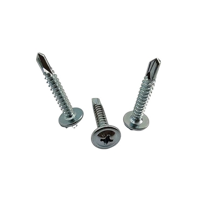 2024 tornillo de perforación automática de cabeza modificada de Phillips galvanizado revestido de acero para industria general