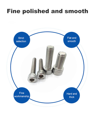 M3 M4 M6 M8 tornillo antirrobo de enchufe hexagonal con tipo de hilo completo