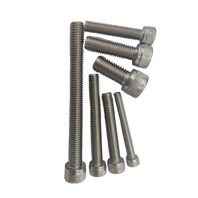 Acero inoxidable M6 M8 Allen Bolt tornillos de hilo completo personalizados para grado de resistencia de nivel A