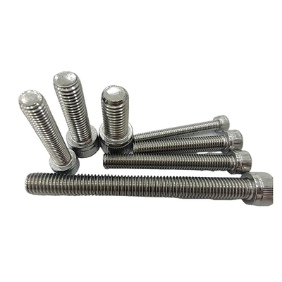 Acero inoxidable M6 M8 Allen Bolt tornillos de hilo completo personalizados para grado de resistencia de nivel A
