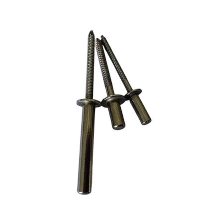 Lista impermeable de extremo cerrado de acero inoxidable Rivet ciego de alta resistencia 6-25 mm de longitud