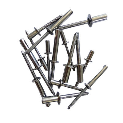 Rivet ciego de extremo cerrado de acero inoxidable para aplicaciones industriales y comerciales