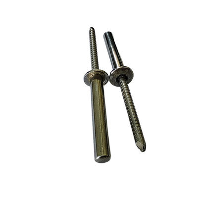 Rivet ciego de acero inoxidable con longitud de sellado duradero 6-25 mm Finish Brillante sin recubrimiento