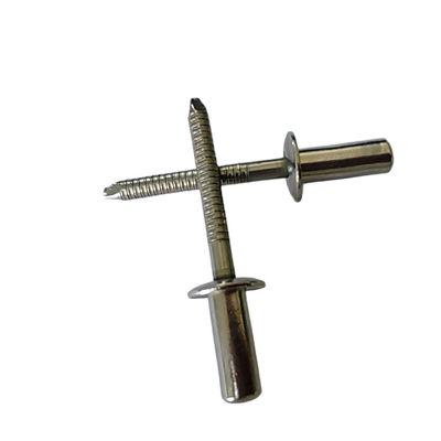 Rivet ciego de acero inoxidable con longitud de sellado duradero 6-25 mm Finish Brillante sin recubrimiento