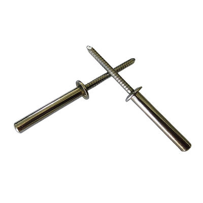 Rivet ciego de acero inoxidable con longitud de sellado duradero 6-25 mm Finish Brillante sin recubrimiento