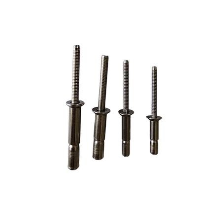 Riveles estructurales métricos acabado brillante sin recubrimiento hecho de acero inoxidable de alta resistencia