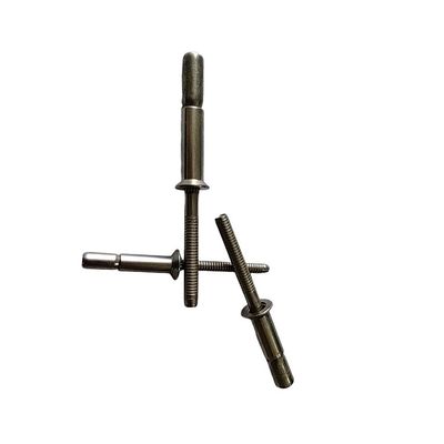Mejor vendedor Rivets ciegos de acero contrafundido cabeza de bloqueo Rivet con acabado brillante