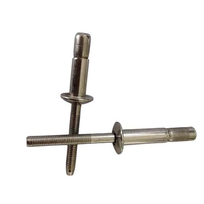 Rebites de tambor único Alta resistencia a la tracción Operación sencilla Tipo de acero inoxidable de desbloqueo