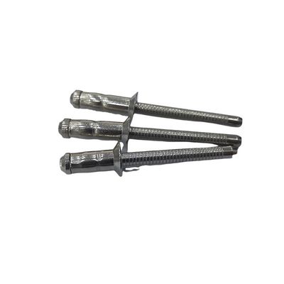 Cabeza de remachado estructural de acero inoxidable, cabeza de domo de remachado, cabeza plana con acabado sin recubrimiento