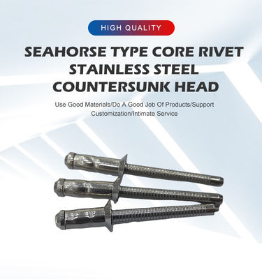 Cabeza de remachado estructural de acero inoxidable, cabeza de domo de remachado, cabeza plana con acabado sin recubrimiento