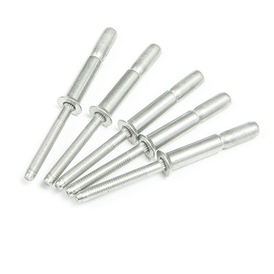 Rivetes de acero inoxidable de alta resistencia de cabeza plana para rivetado ciego de cabeza de cúpula a prueba de agua