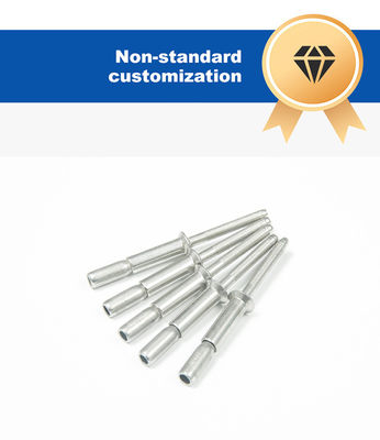 Tipo de taza Plata 4.8 6.4 mm Cabeza de cúpula de acero inoxidable Rebites ciegos multigrip estructurales