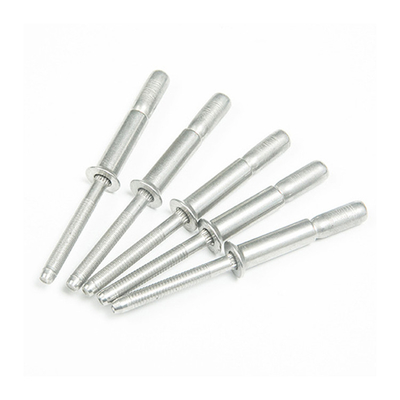 Plata 2024 4.8 6.4 mm Cabeza de cúpula de acero inoxidable Rebites ciegos estructurales multigrip