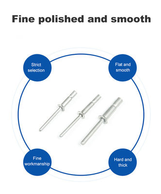 Repique ciego tipo copa para automóviles Venta al por mayor de acero inoxidable multi agarre Fin Plain