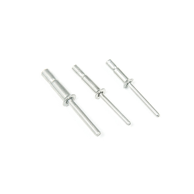 Acero inoxidable 304 de extremo abierto con cabeza plana Rivet ciego de metal sólido para la industria automotriz
