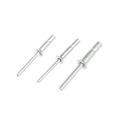 Adherencia y suministro de plata de acero inoxidable cabeza de cúpula estructural rivet ciego
