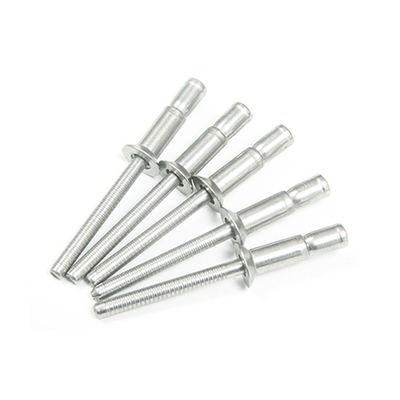 Rebites ciegos con cabeza redonda de acero inoxidable galvanizados para fijación precisa y duradera