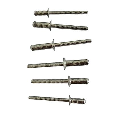 Rivets ciegos de agarre múltiple competitivos en material de acero inoxidable para diversas aplicaciones