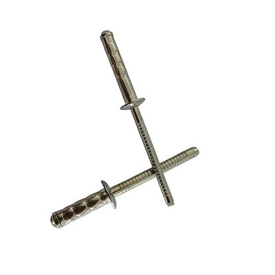 GB Estándar de acero inoxidable tipo abierto Rivet ciego 3,2 mm 4,0 mm 4,8 mm 6,4 mm Cabeza redonda
