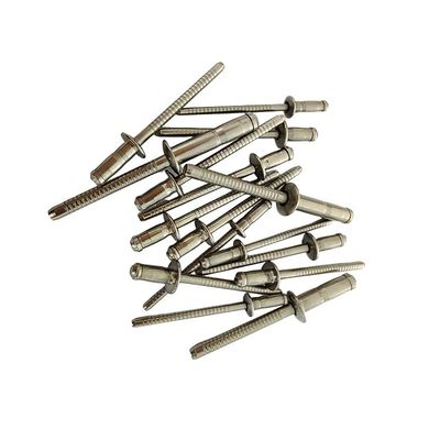 Cabeza de cúpula de acero inoxidable Rivets de tambor único 3,2 mm 4,0 mm 4,8 mm 6,4 mm de ancho Aplicación