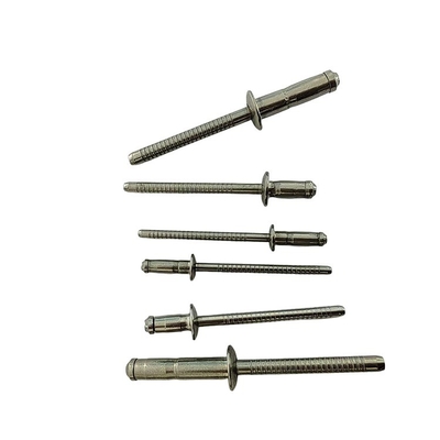 Repetas ciegas sólidas de cabeza contrafundida de 3,2 mm, 4,0 mm, 4,8 mm, 6,4 mm