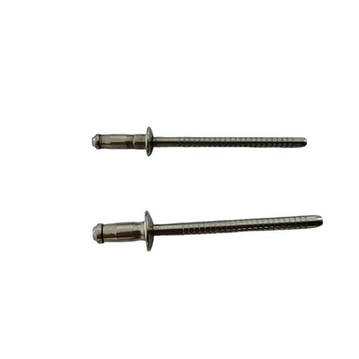 Control de hongo redondo de la cúpula de la cabeza de ruptura tira mandril ciego rivet abierto extremo 3,2 mm 4,0 mm 4,8 mm 6,4 mm