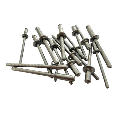 Control de hongo redondo de la cúpula de la cabeza de ruptura tira mandril ciego rivet abierto extremo 3,2 mm 4,0 mm 4,8 mm 6,4 mm