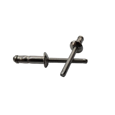 Cabeza contrafundida de alta resistencia 304 de acero inoxidable Rivet de extremo cerrado para rivetado ciego