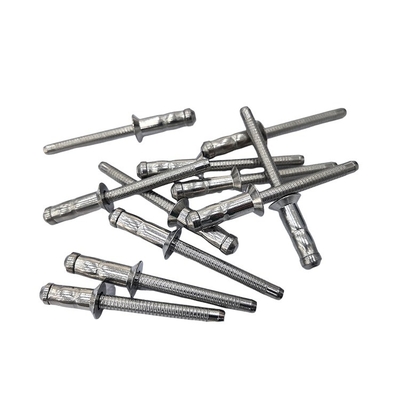 Inspección de rango de acero inoxidable contrafundido cabeza pop rivet rivet ciego con personalización