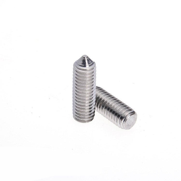 Tornos de máquina de acero inoxidable M1-M12 con acabado liso y estilo de cabeza HEX
