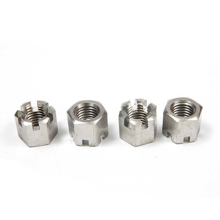 Nucleo de ranura fina de acero inoxidable de zinc amarillo plano para conexión GB6178 GB6181