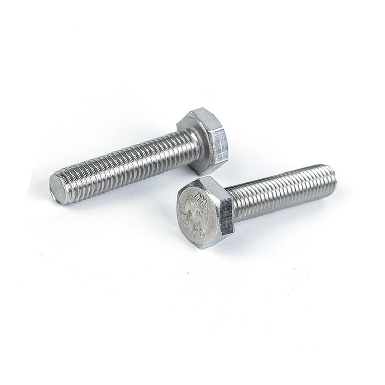 GB Estándar de acero inoxidable Hex Bolt Nut y lavadora DIN933 para la personalización de sujetadores