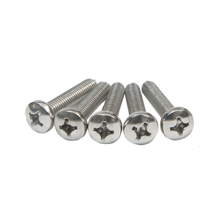 Tipo de rosca completa Phillips de acero inoxidable de cabeza plana contra cabeza hundida tornillo de autoapogimiento