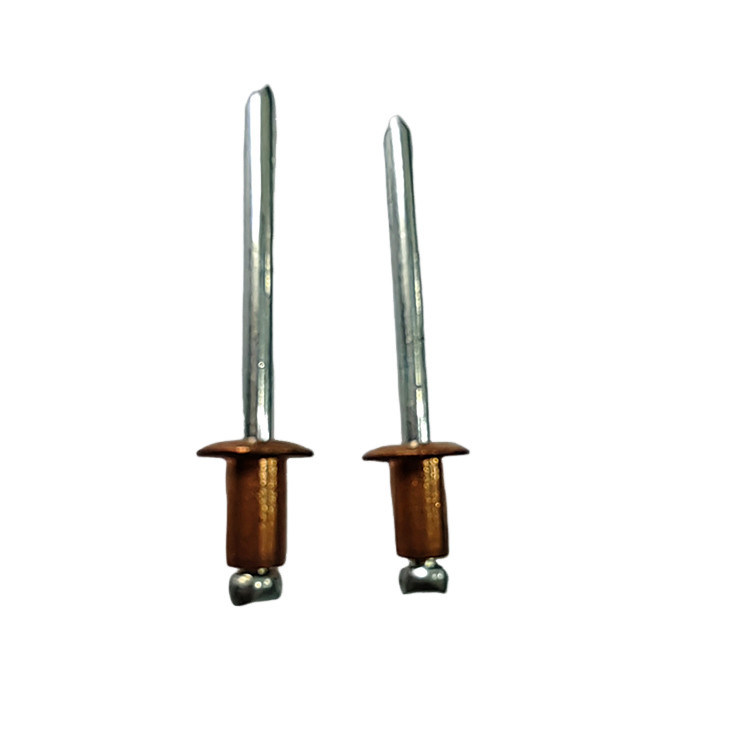 Rivetes de alta resistencia de punta abierta y cabeza redonda para necesidades industriales y de construcción