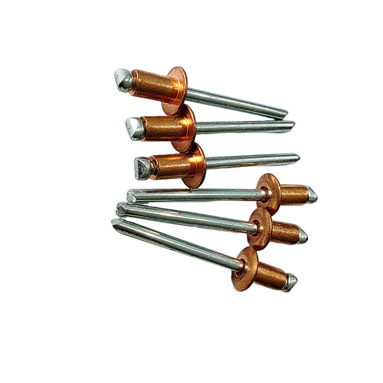 Construcción y muebles Rivets de latón fácil de extremo abierto con buen rendimiento de sellado