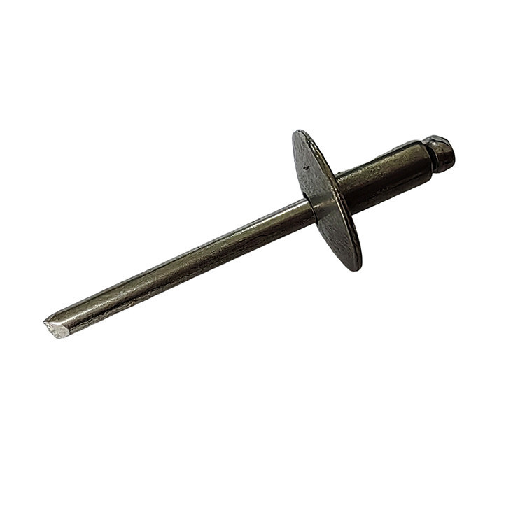 Riveles de tiro de acero de tipo abierto de alta capacidad de carga con bordes grandes y acabado brillante