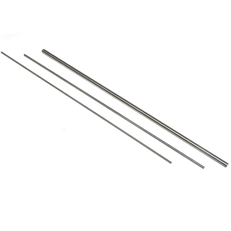 Rodas roscadas de acero inoxidable universal para construcción M16 M18 M20 Din975 Rodas roscadas